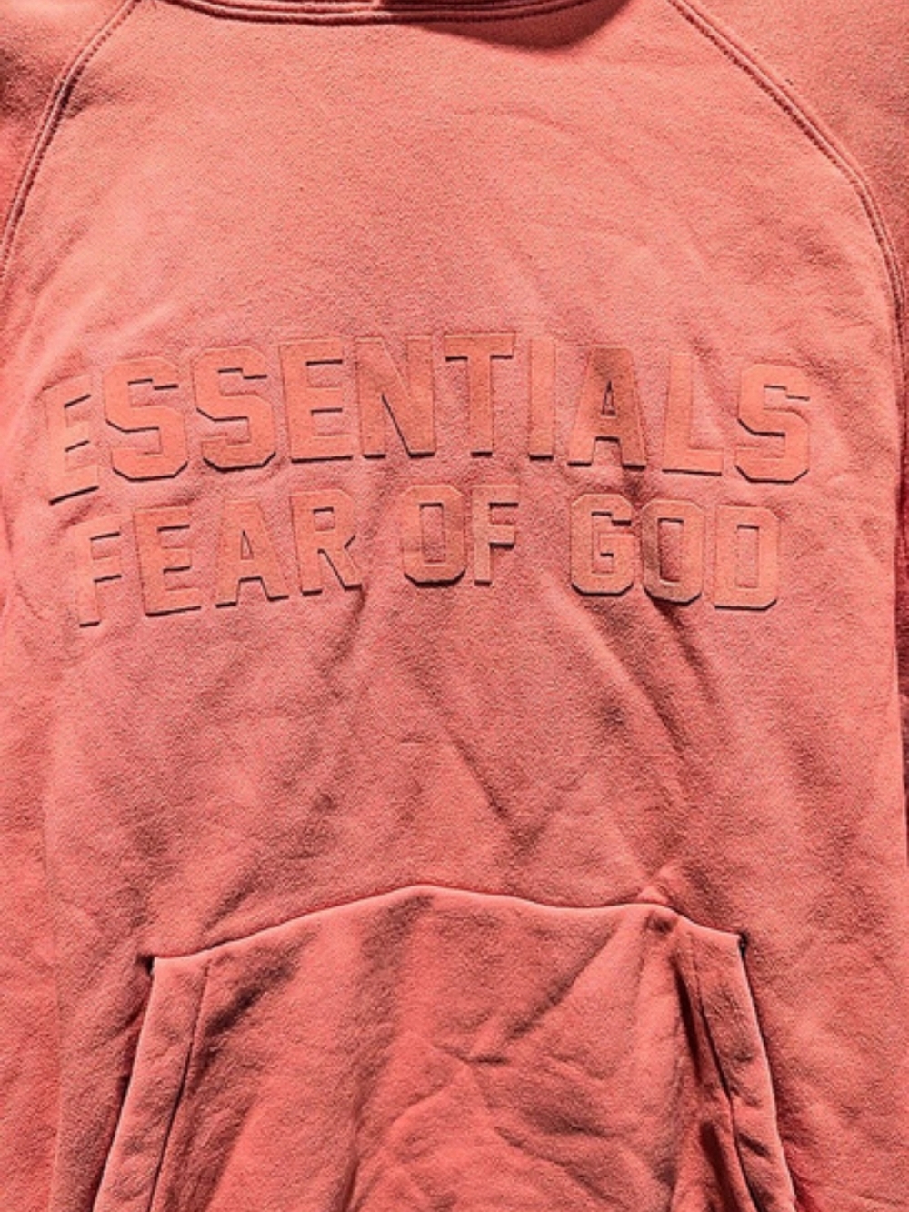 Essentials Fear of God Essentials Pullover Hoodie Pullover Hoodie in Pink Size